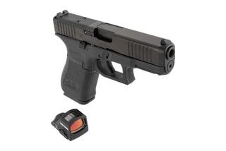 This bundle includes a Gen 5 GLOCK 19 MOS handgun and a Holosun HS507C-X2 ACSS Red Dot Sight